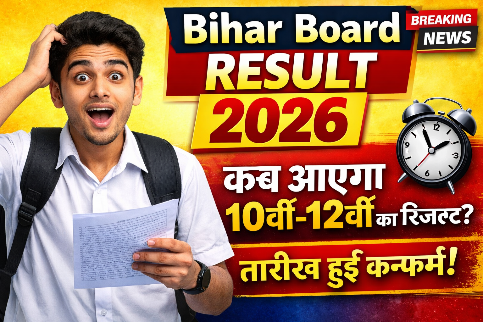 कब तक आएगा बिहार बोर्ड 10th और 12th का एग्जाम रिजल्ट जानें पूरी जानकारी (2026)