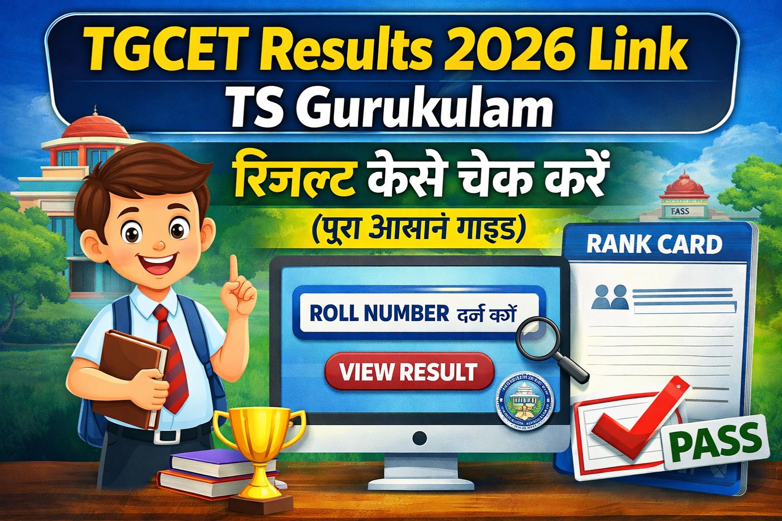 TGCET Results 2026 Link TS Gurukulam – रिजल्ट कैसे चेक करें (पूरा आसान गाइड)